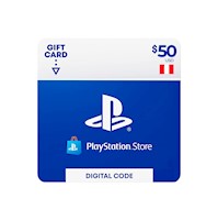 Tarjeta Gift Card Psn 50$ Peru Digital